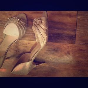 Gold Wedding shoes